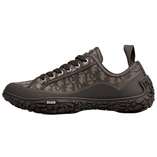 DIOR B28 Casual Shoes Men Low-Top Ebony Black