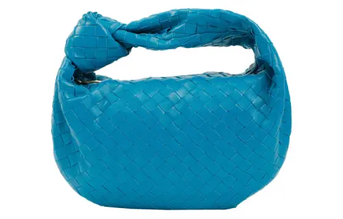 Bottega Veneta Sheepskin Handbag Women's Blue
