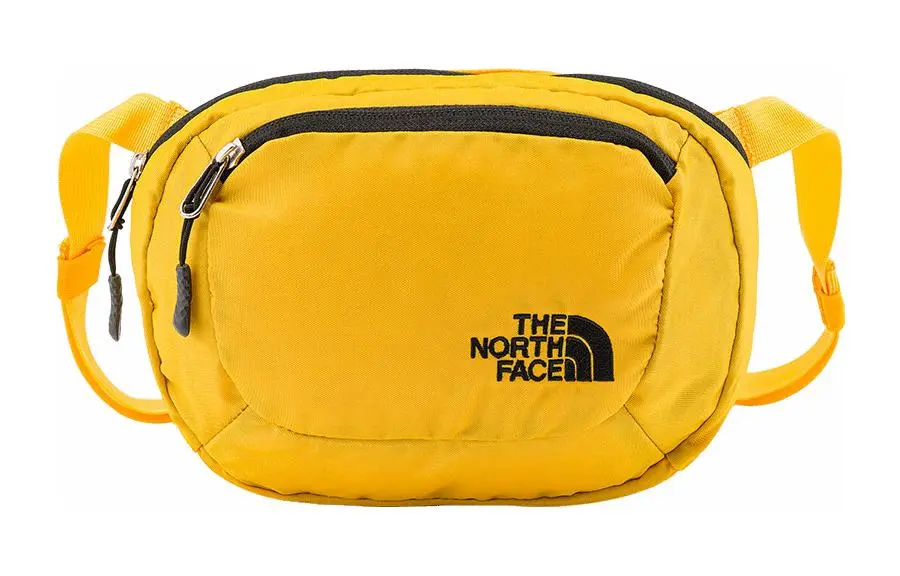 THE NORTH FACE 3L Fanny Pack Outdoor Bag Nylon Fabric Ginger Yellow Unisex