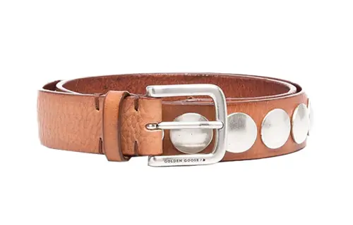 Golden Goose Leather Belts Men's Brown