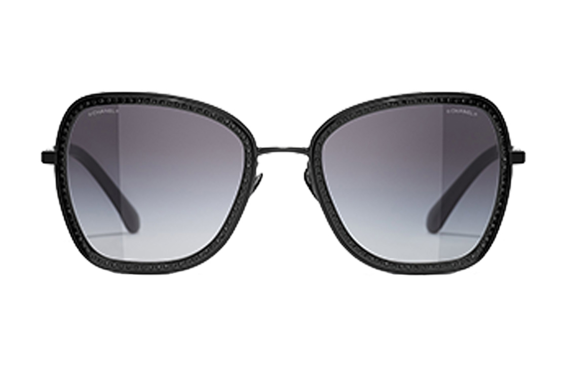 CHANEL Sunglasses Fashion Trend Metal Butterfly Sunglasses Unisex
