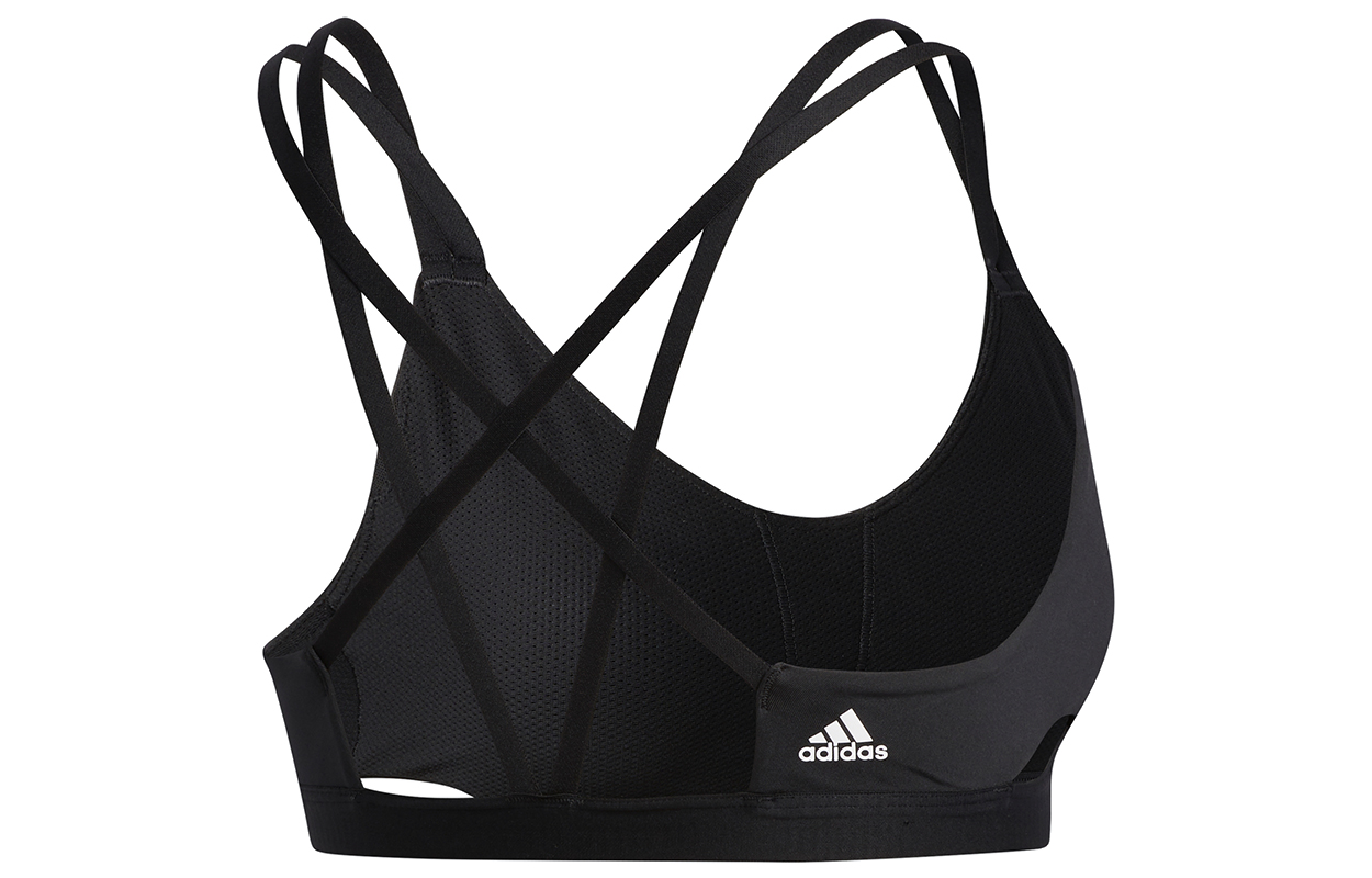 Adidas Sleeveless Sports Shirts Women’s Black Asymmetrical Shoulder
