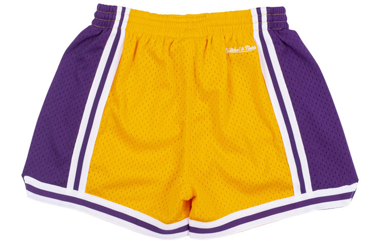 Mitchell Ness Basketball Shorts Women’s Light Yellow