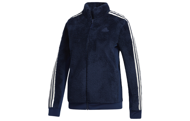 Женский костюм adidas Boa Fleece (темно-синий) — фото 2