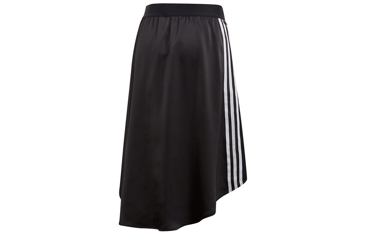 Женская юбка adidas originals Satin Skirt (черная) — фото 2