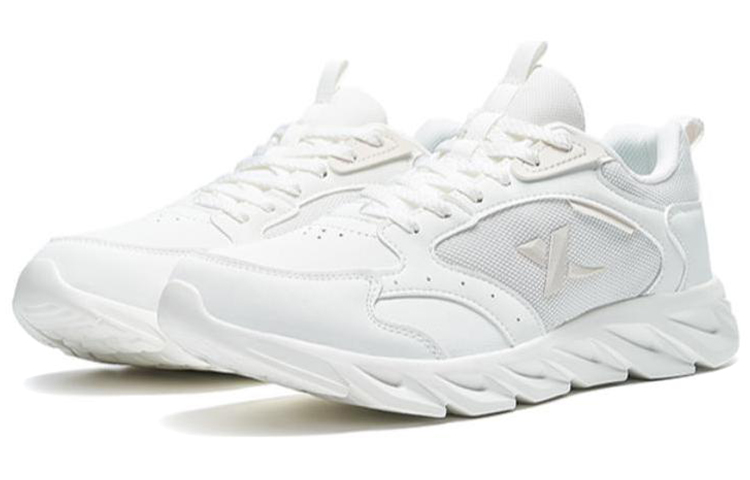 XTEP Casual Textile, Synthetic Leather Cushioning Slip Resistant Abrasion Resistant Breathable Lightweight
