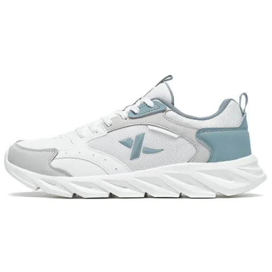 XTEP Running Shoes Men Low-Top Sail White/Cat Eye Gray