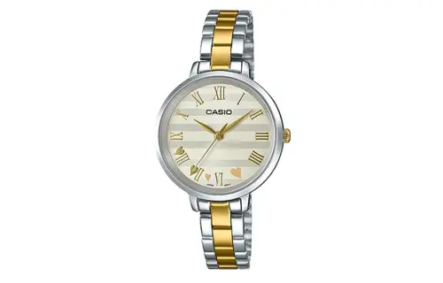 CASIO Women's Standard Series Gold Watch LTP-E160SG-9A