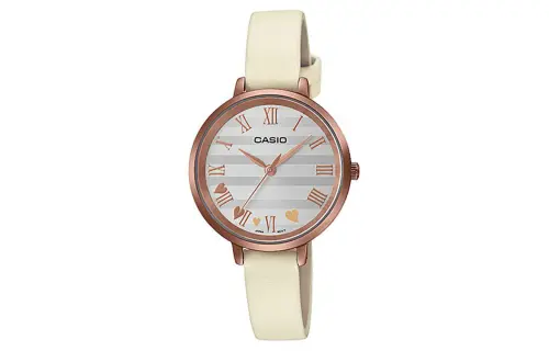 CASIO Women's Standard Series Silver Watch LTP-E160RL-7A
