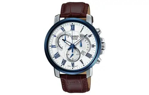 CASIO Men Standard Series 44mm White Watch BEM-520BUL-7A3