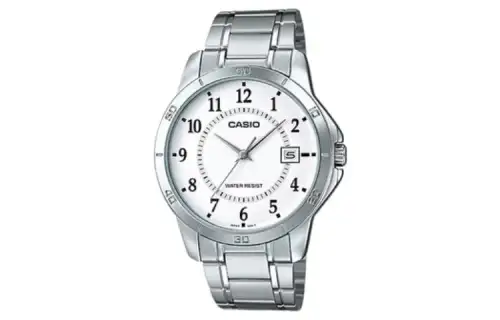 CASIO Men Standard Series 42mm White Watch MTP-V004D-7B