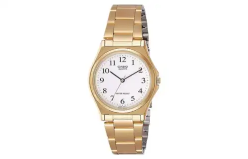 CASIO Women's Standard Series 36mm White Watch MTP-1130N-7B