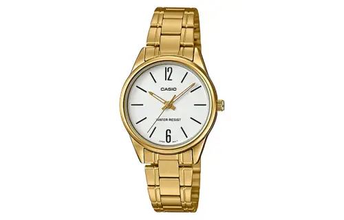 CASIO Women's Standard Series White Watch LTP-V005G-7B
