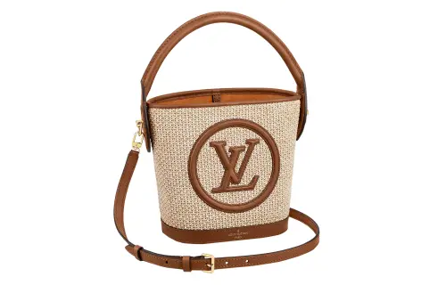 LOUIS VUITTON Petit Bucket Caramel