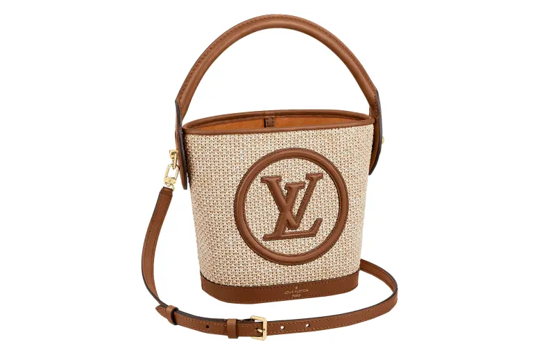 LOUIS VUITTON Petit Bucket Caramel