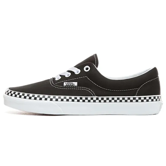 Vans Era Check Foxing Black White