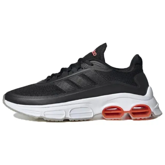 Adidas Quadcube Running Shoes Men Low-top Black/white/red