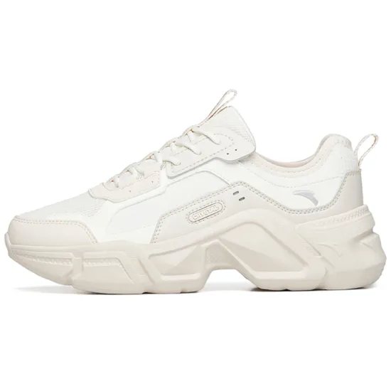 Anta Life Collection Low Top Sports Casual Shoes Women's White Gray