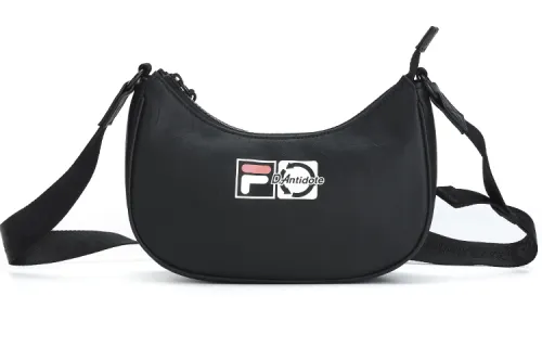 FILA FUSION Pu Crossbody Bags Regular Unisex Jet Black