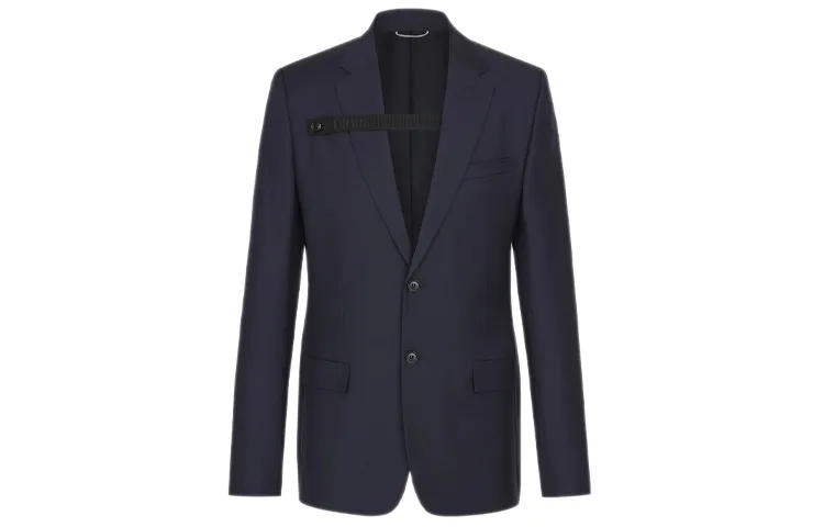 DIOR Business Suit Coat Men's Marine Blue