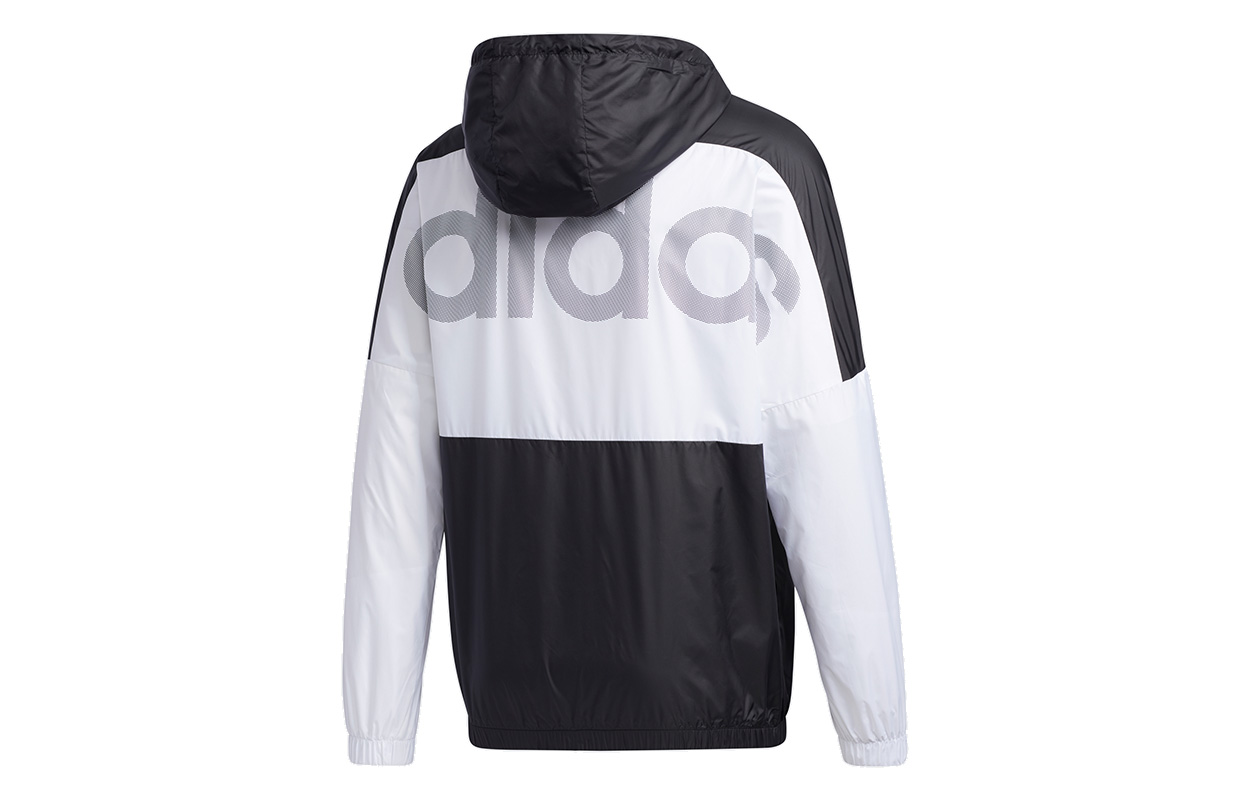 Мужская куртка adidas neo M FAV TCNS WB (черная) — фото 2