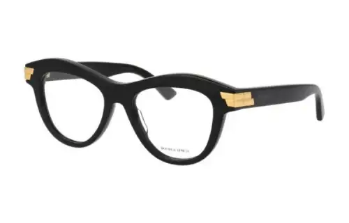 Bottega Veneta Prescription Glasses Unisex Black