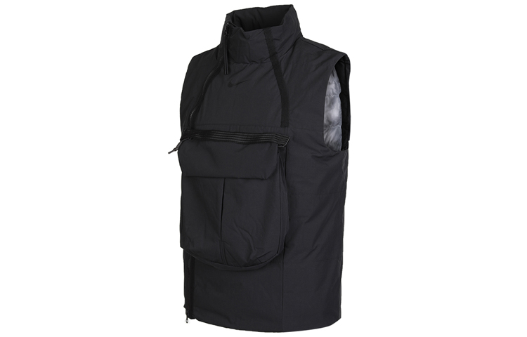 Мужская куртка Nike Sportswear Tech Pack Synthetic-fill (черная) — фото 3