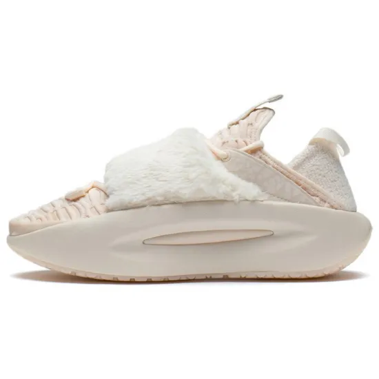 LiNing Casual Shoes Women's Low-Top Matte Ecru
