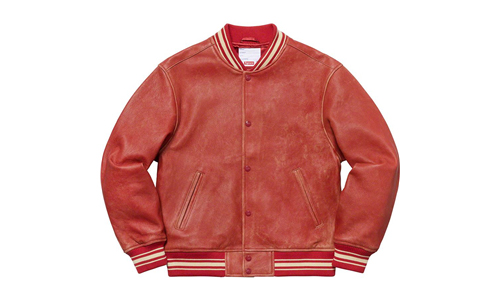 Supreme Umbro FW25 WEEK4 Leather Track Jacket logo оригинал