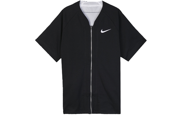 Мужские куртка Nike (черно-бело-желтый) — фото 3