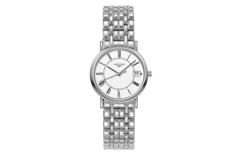LONGINES Magnificent Collection Quartz Movement 30m Waterproof Women's Watch White Dial