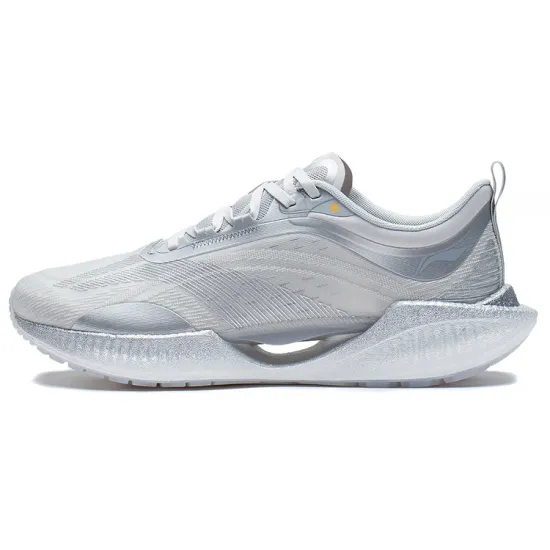LINING Super Light 19 Running Shoes Men Low-Top Microcrystalline Gray