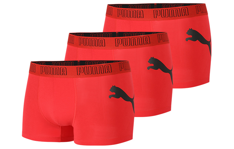 Мужские трусы PUMA боксеры (красные)