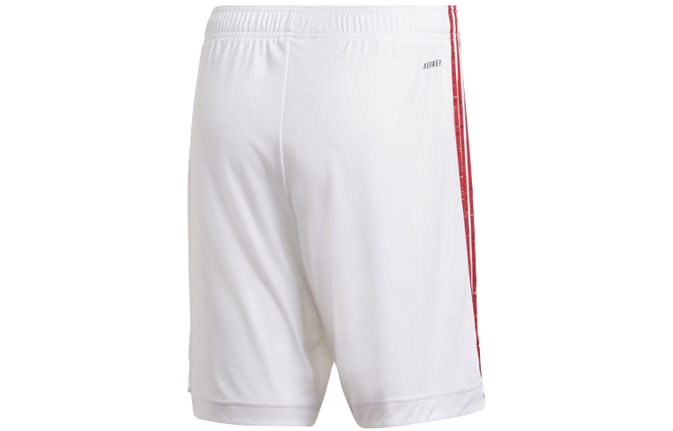 Adidas Manchester United Soccer Bottoms Men’s White Moderate Sports Shorts