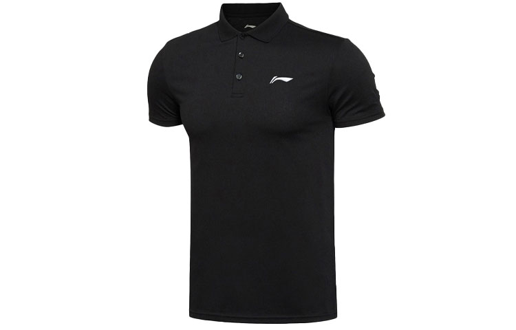 Li Ning Casual Sportswear Men’s Polo Collar Moderate