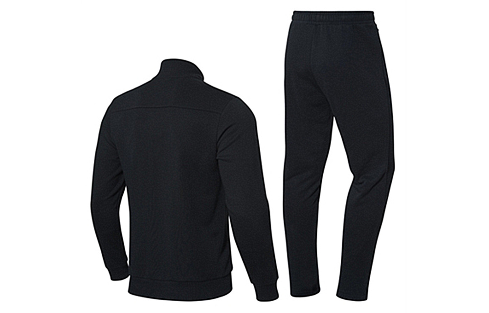 Li Ning Straight Fit Set Spring Fall Men’s Black