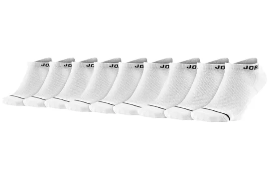 Jordan Sports Ankle Socks Unisex White Couple's