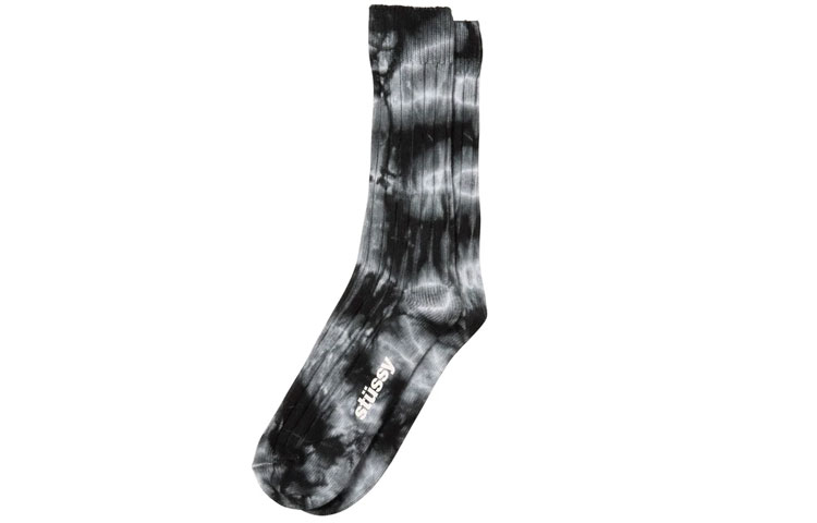 Stussy Dyed Ribbed Crew Socks