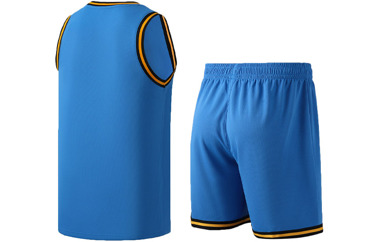 Li Ning Sports Basketball Collection Casual Sportswear Men’s Beijing Blue