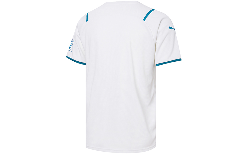 PUMA Manchester City Football Club Soccer Jerseys Men’s White Moderate Straight Fit