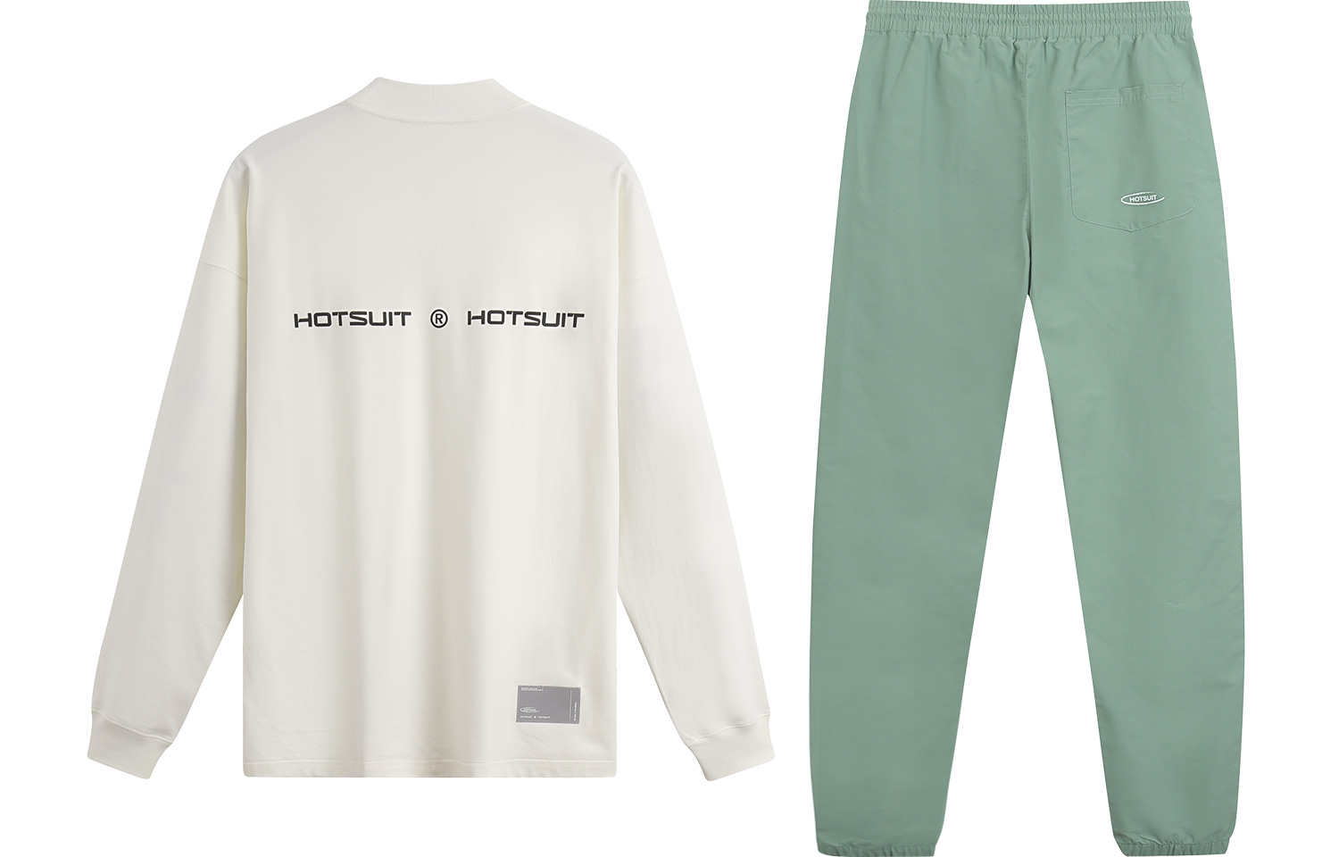 HOTSUIT Casual Sportswear Unisex Crew Neck Moderate