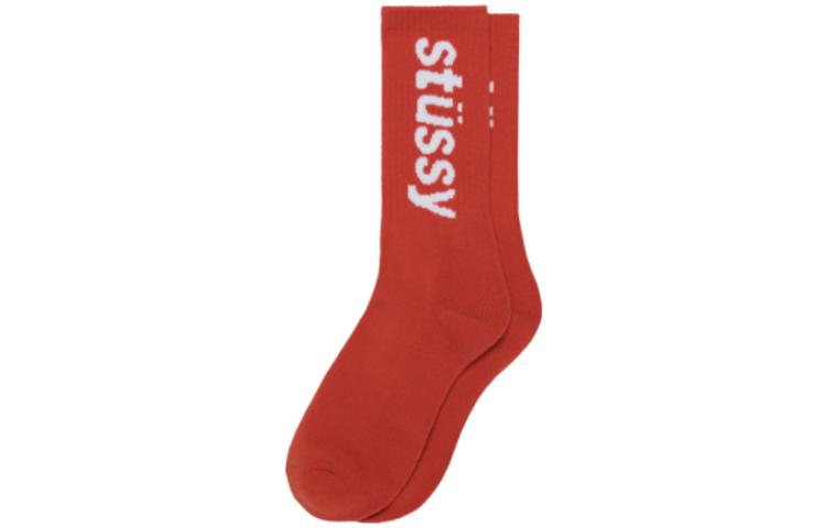 Stussy Helvetica Jacquard Crew Socks   11