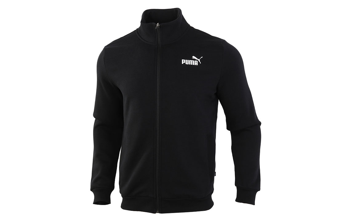 PUMA Casual Sportswear Men’s Black Stand Collar Thickened