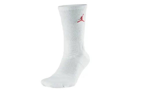 Jordan Flight (Team) Flying Basketball Sports Basketball Socks Men's Combination Pack White