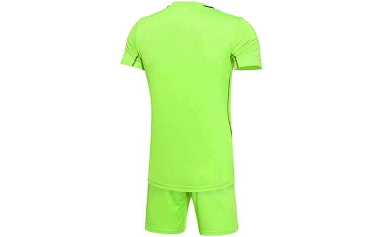 Li Ning Casual Sportswear Men’s Neon Green Crew Neck Moderate