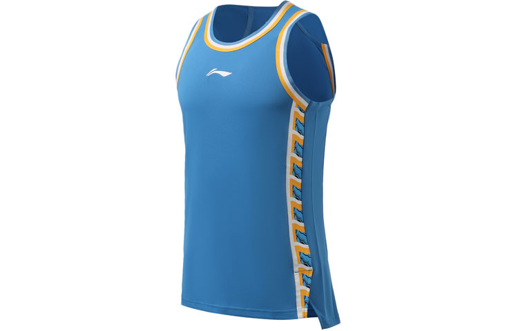 Li Ning Sports Basketball Collection Basketball Suit Men’s Beijing Blue