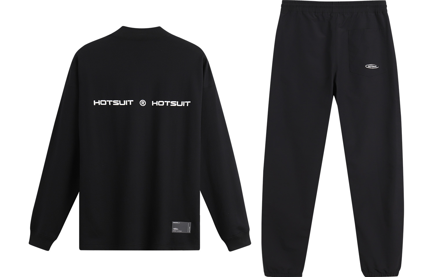 HOTSUIT Casual Sportswear Unisex Crew Neck Moderate