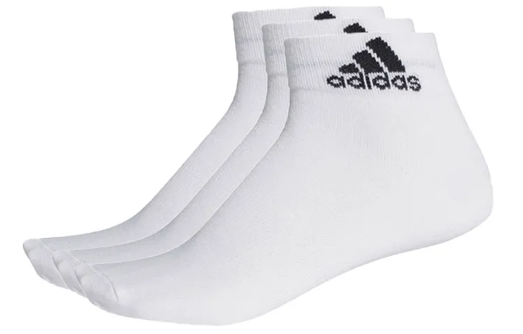 Adidas Ankle Socks Unisex 3 Pack White