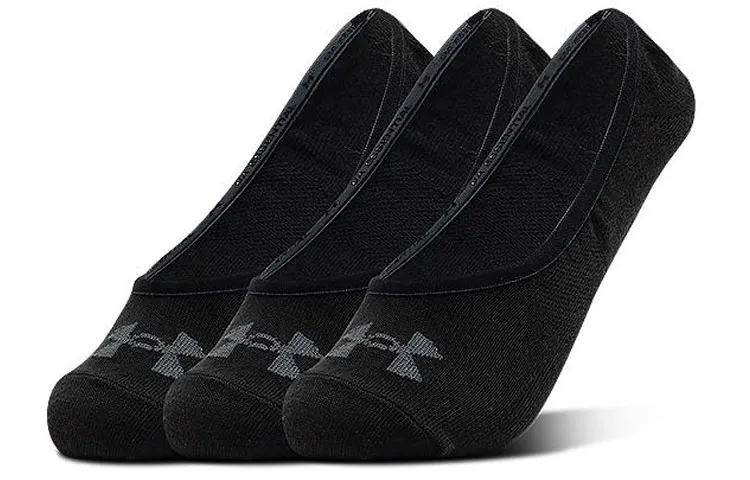 Under Armour Essential Lolo Liner Ankle Socks Unisex 3 Pack Black