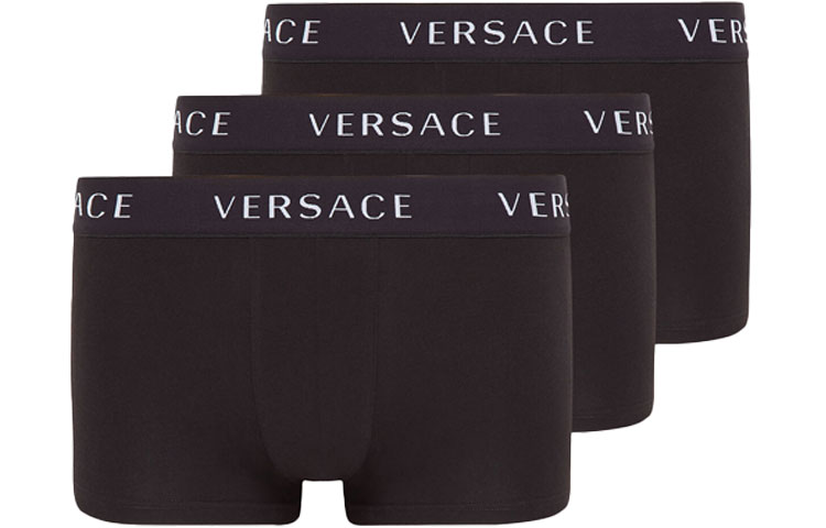 Мужские трусы Versace VERSACE VERSACE Logo 3 (черный)